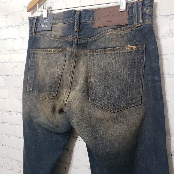 Men's Artisan De Luxe 32×34 Sergio Jeans in Indigo NWT - Picture 8 of 16